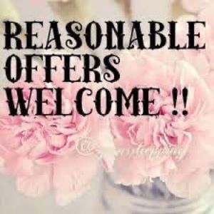 Reasonable Offers welcome